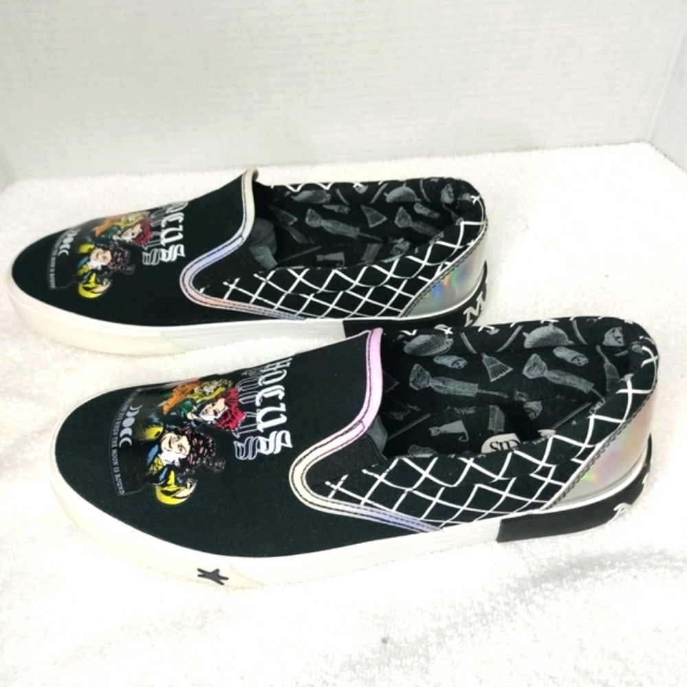 Disney Hocus Pocus Casual Slip-on Sneakers -Size 10